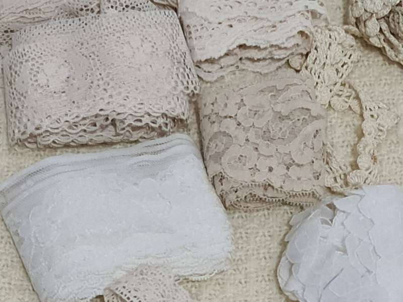 Mixed Vintage lace