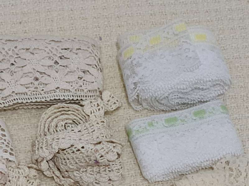 Mixed Vintage lace