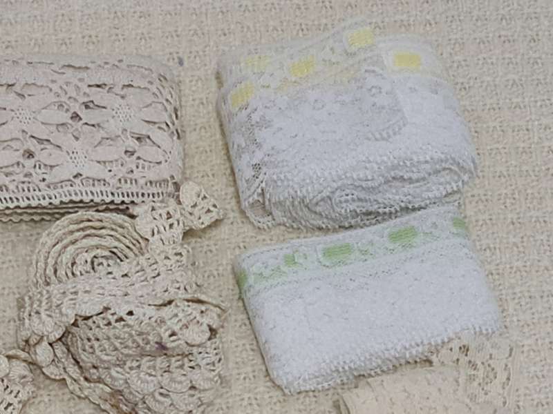 Mixed Vintage lace