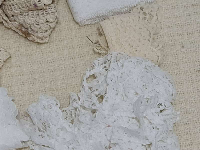 Mixed Vintage lace