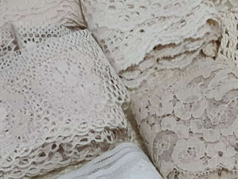 Mixed Vintage lace