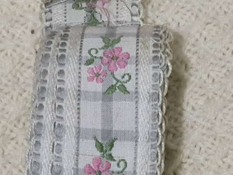 Embroidered Cottin Ribbon