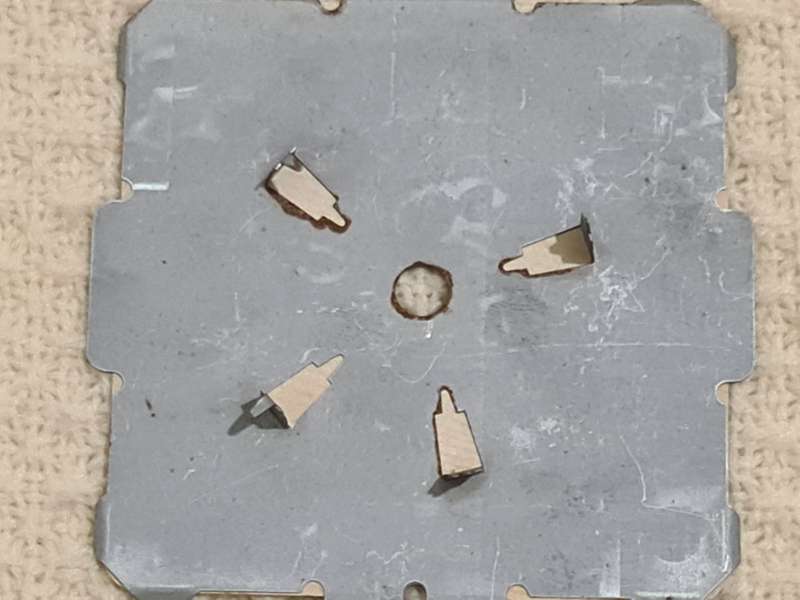 Clock Dial: Made in Scotland, Westclox
