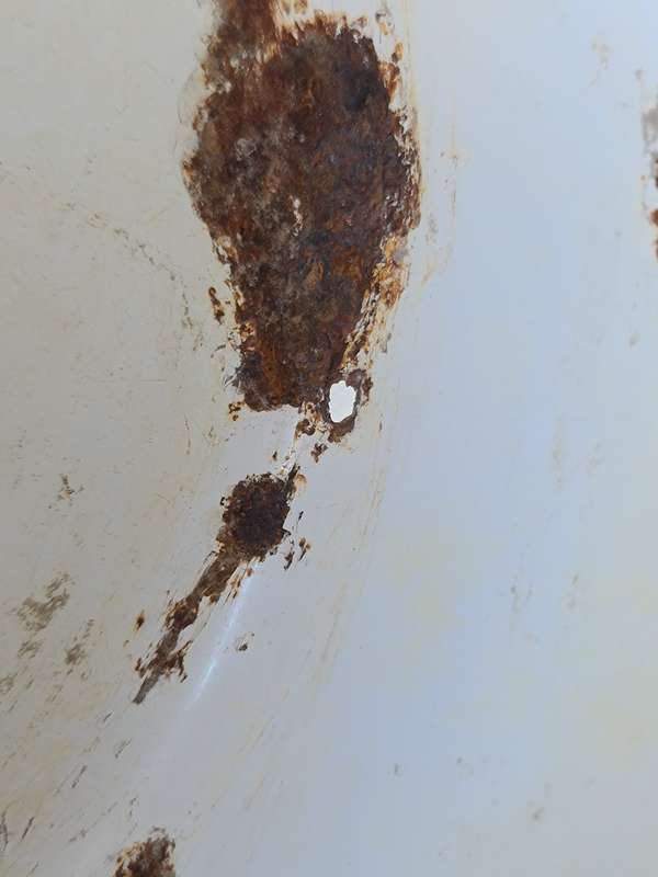 Rustic Enamel Bowl
