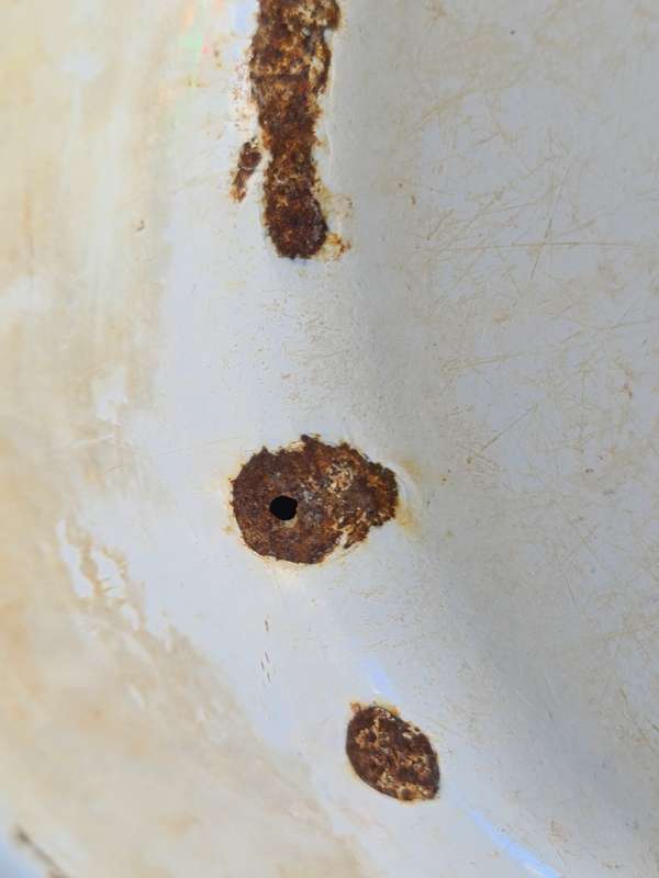 Rustic Enamel Bowl
