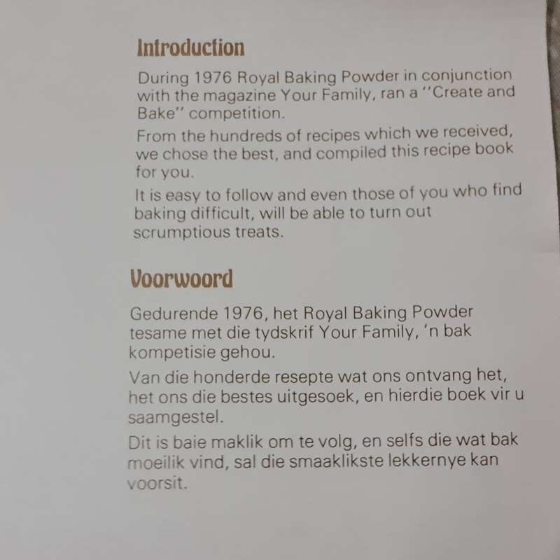 Royal Create & Bake Recipe Book