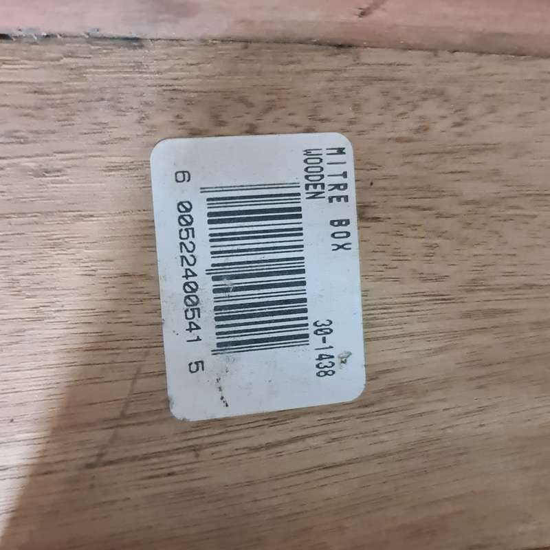 Wooden Mitre Box