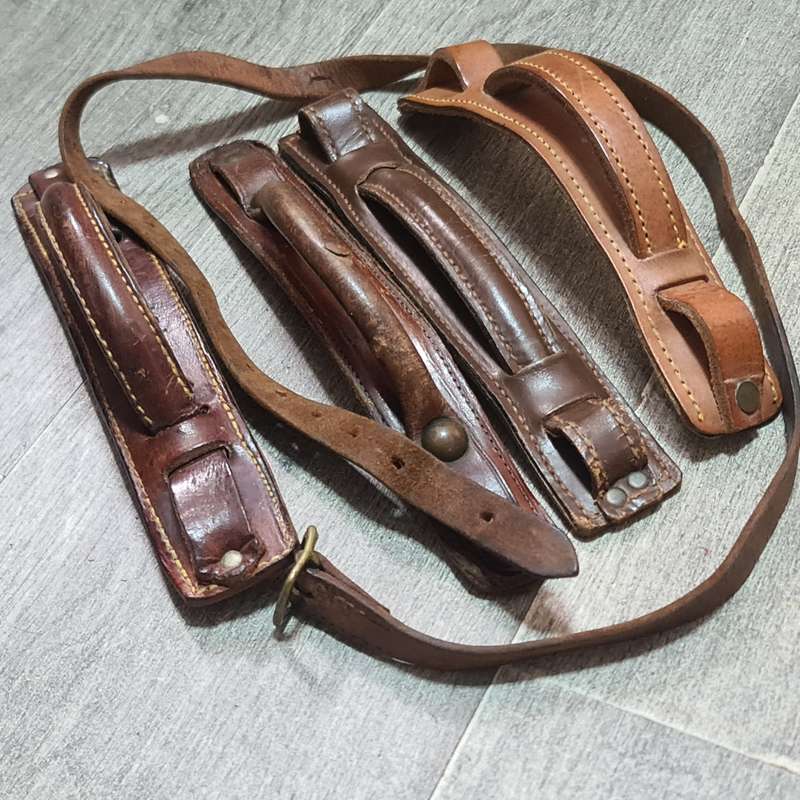X4 Leather handles and strap