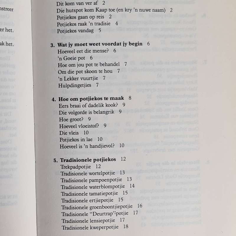 Dine van Zyl, Potjiekos resepte boek