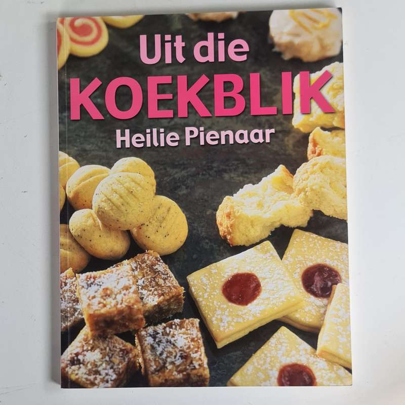 Uit die Koekblik deur Heili Pienaar resepte boek