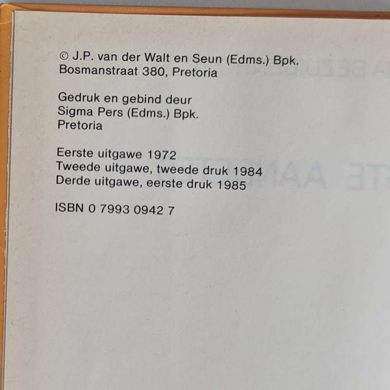 Ligte aandetes deur Erina Bezuidenhout resepte Boek.