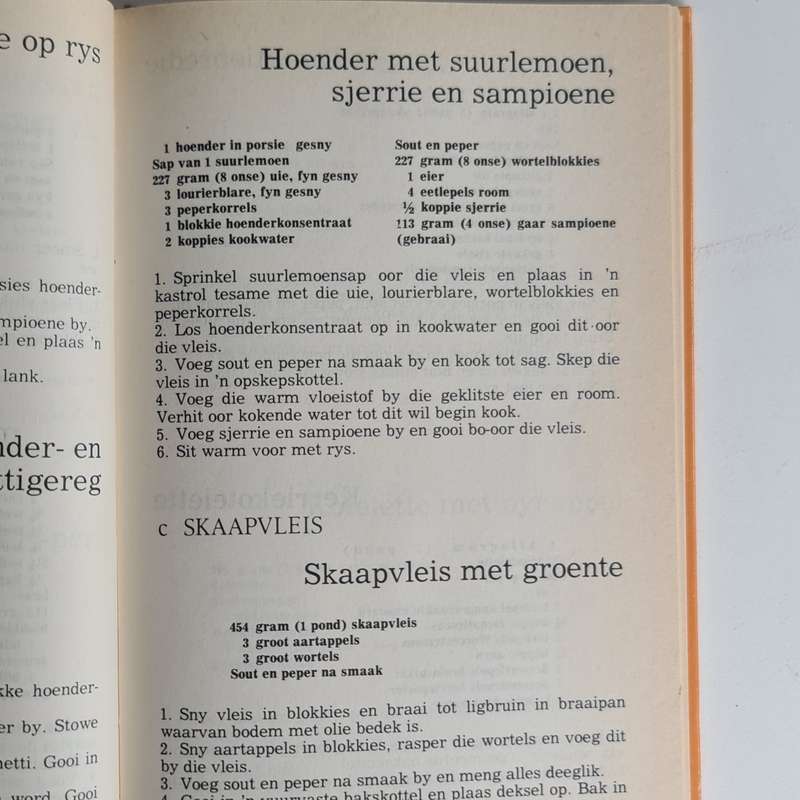 Ligte aandetes deur Erina Bezuidenhout resepte Boek.