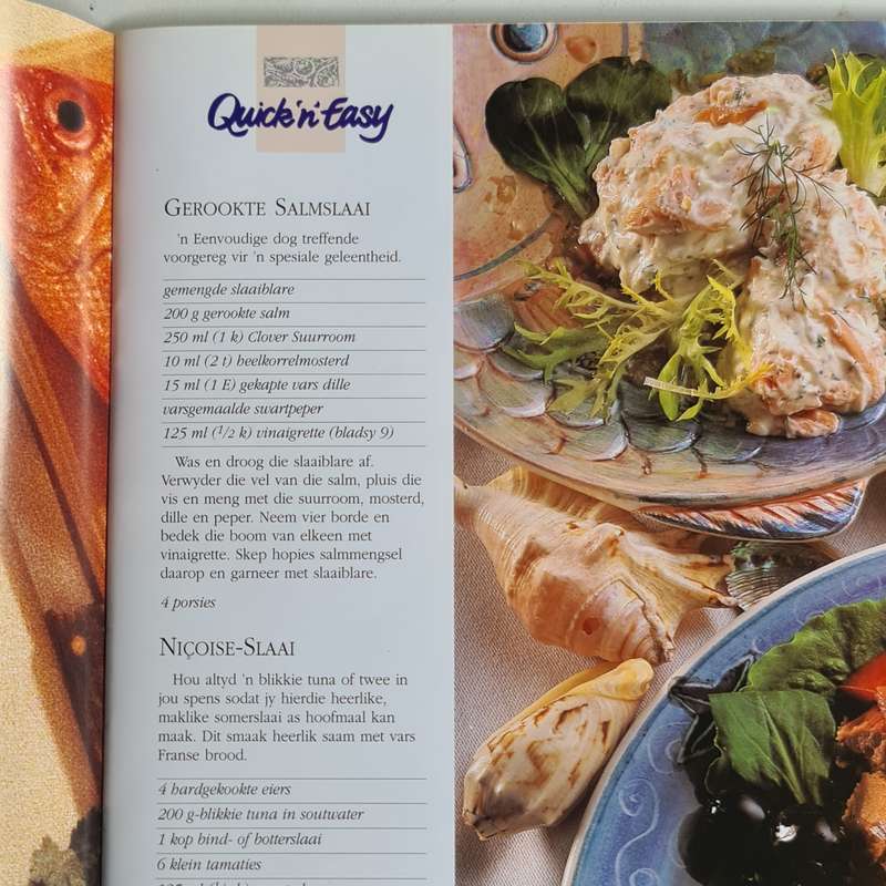 Vinnig 'n' Maklik Slaaie, Souse en nog wat