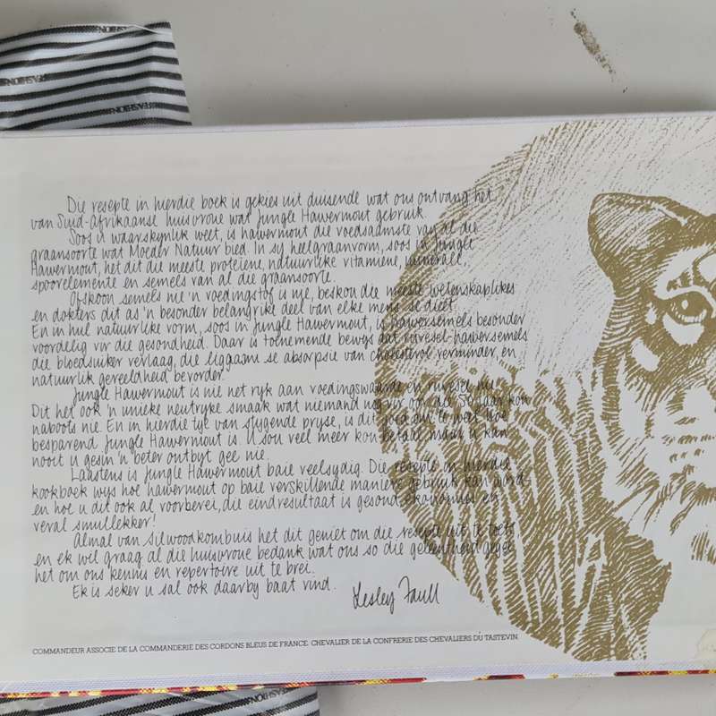 U gunsteling hawermout resepte Book/Your Favorite Jungle Oats Recipe book