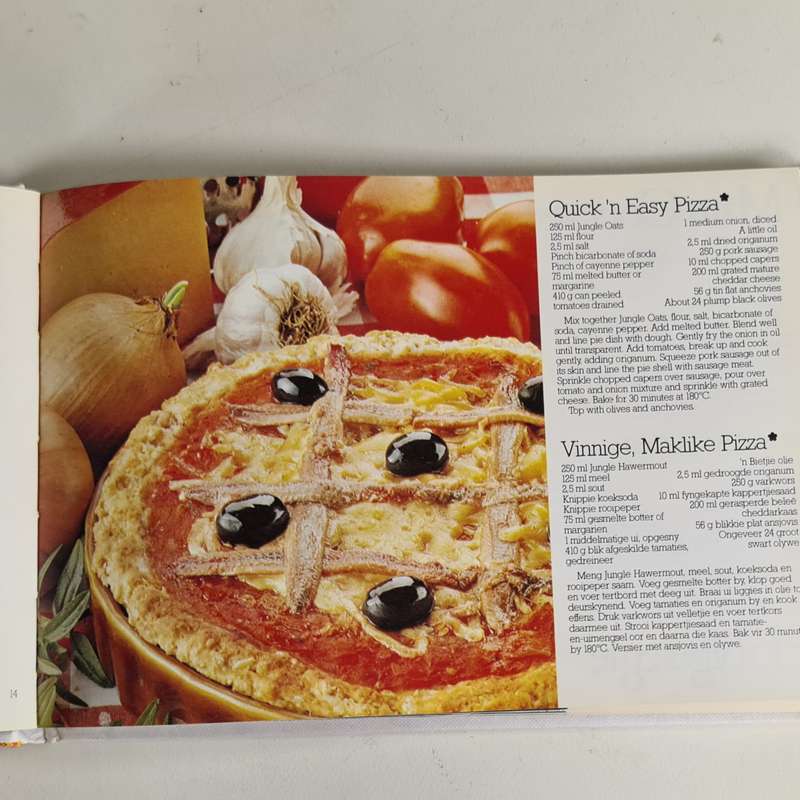 U gunsteling hawermout resepte Book/Your Favorite Jungle Oats Recipe book