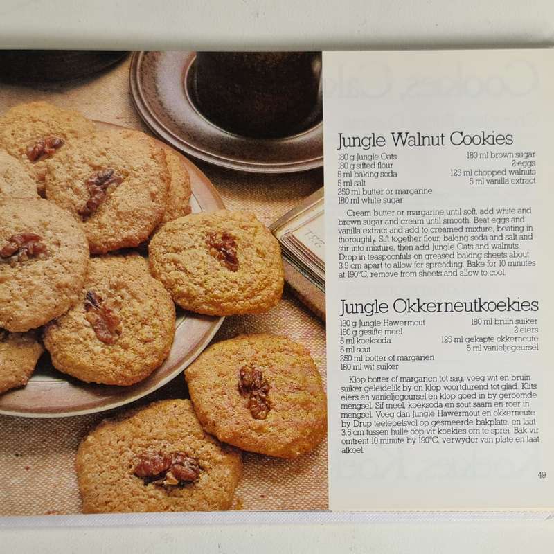 U gunsteling hawermout resepte Book/Your Favorite Jungle Oats Recipe book