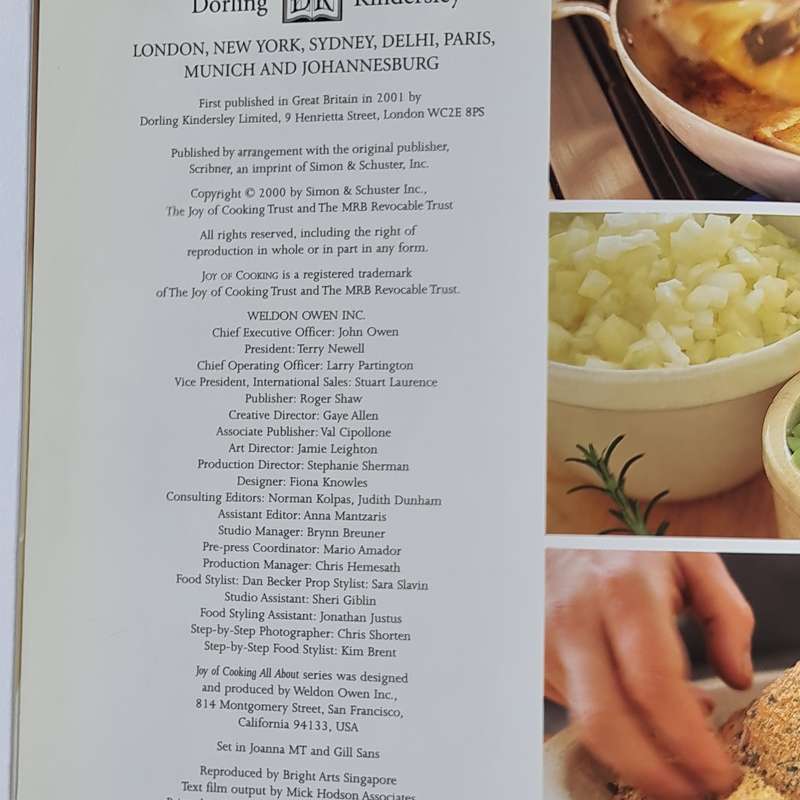 Joy of Cooking, All about Chicken recipes book