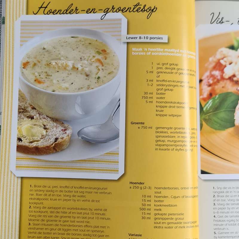 Lekker Kuierkos resepte Boek