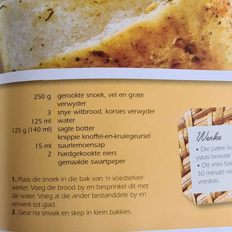 Lekker Kuierkos resepte Boek