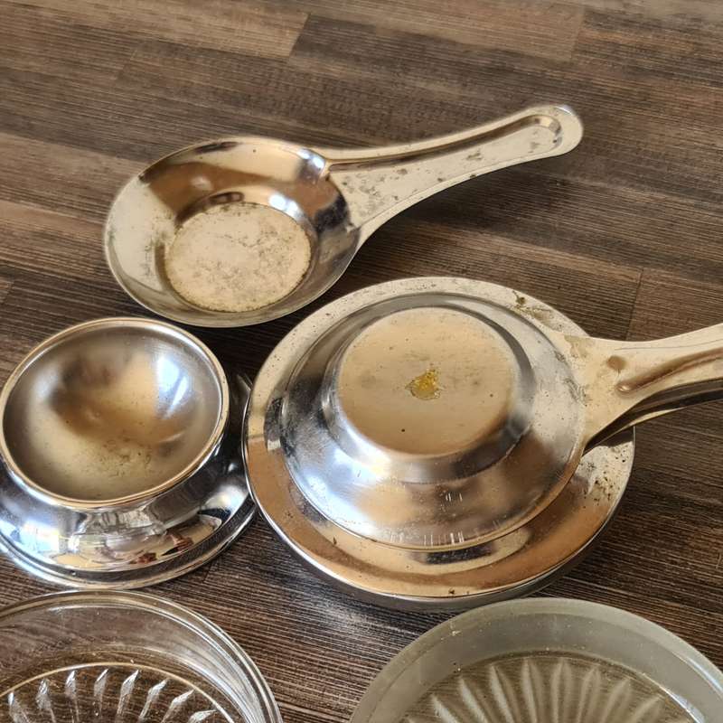 Burner, x2 glass inners and tea holder