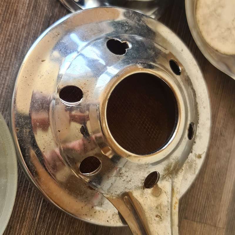 Burner, x2 glass inners and tea holder