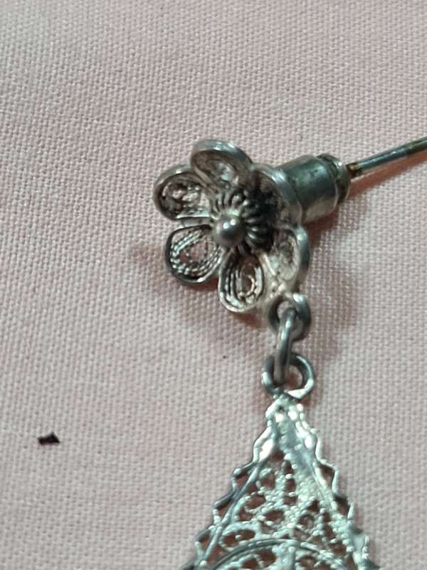 Silver Filigree earrings