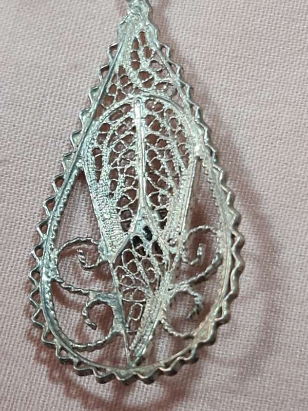 Silver Filigree earrings