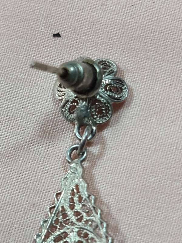 Silver Filigree earrings