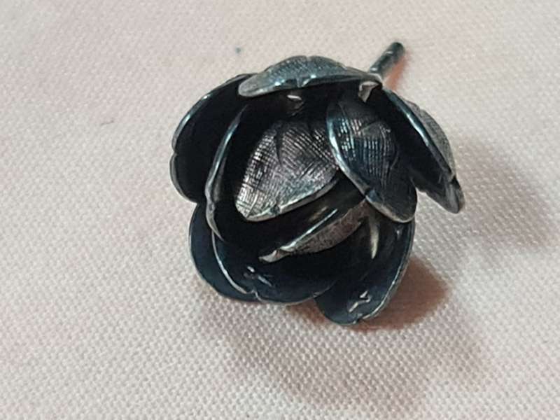 Black Rose Earrings