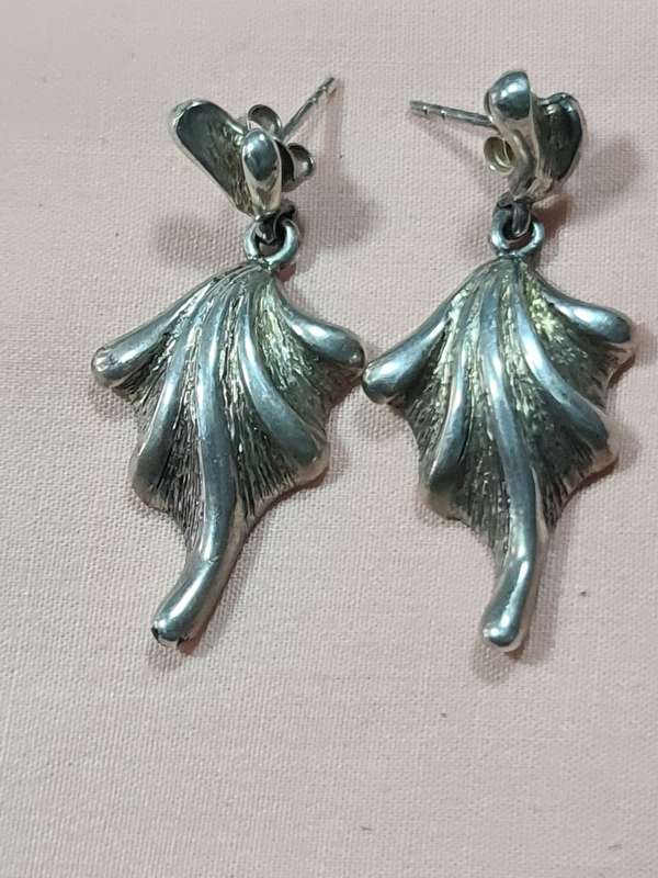 925 Silver drop Earrings