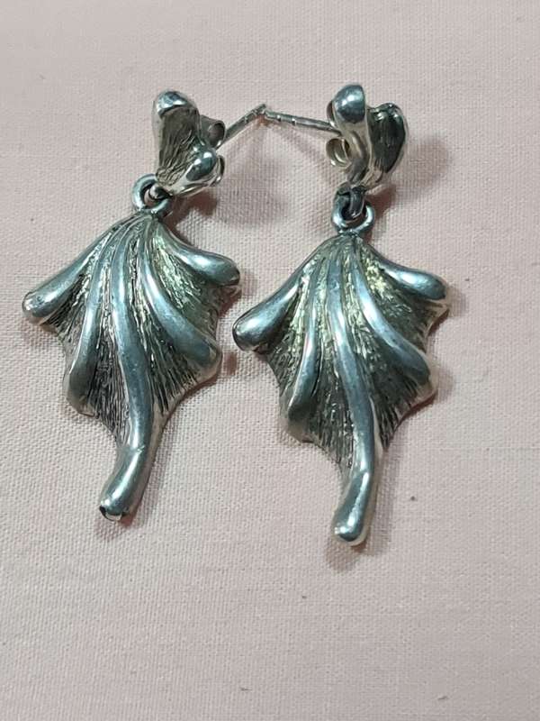 925 Silver drop Earrings