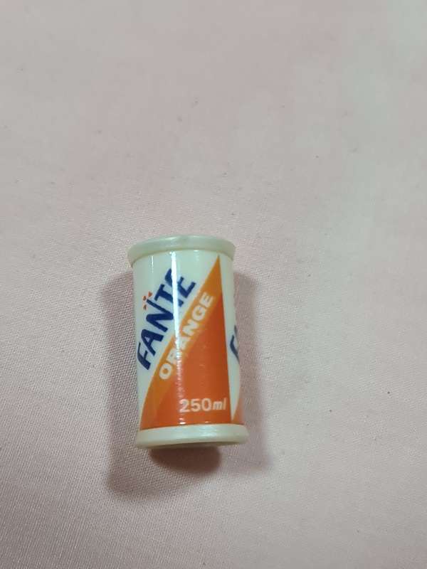 Mini Can Fante Orange & Coca Cola Japanese Eraser