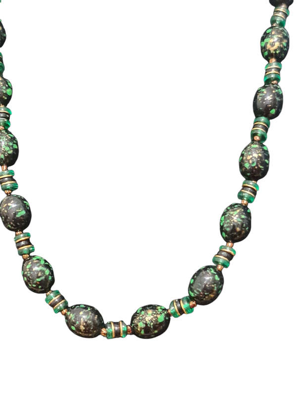 Green Beaded Necklace