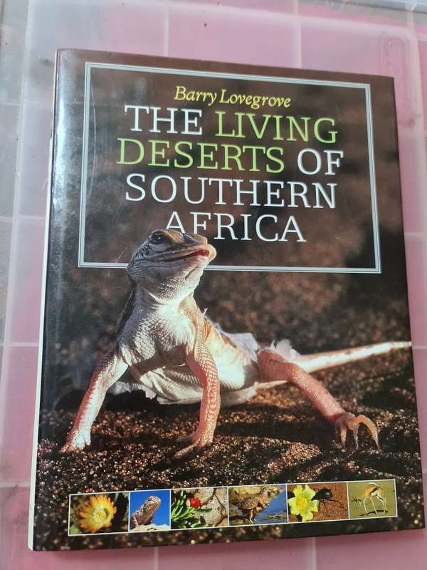 Book: The Living Deserts of Southern Africa, Barry Lovegrove