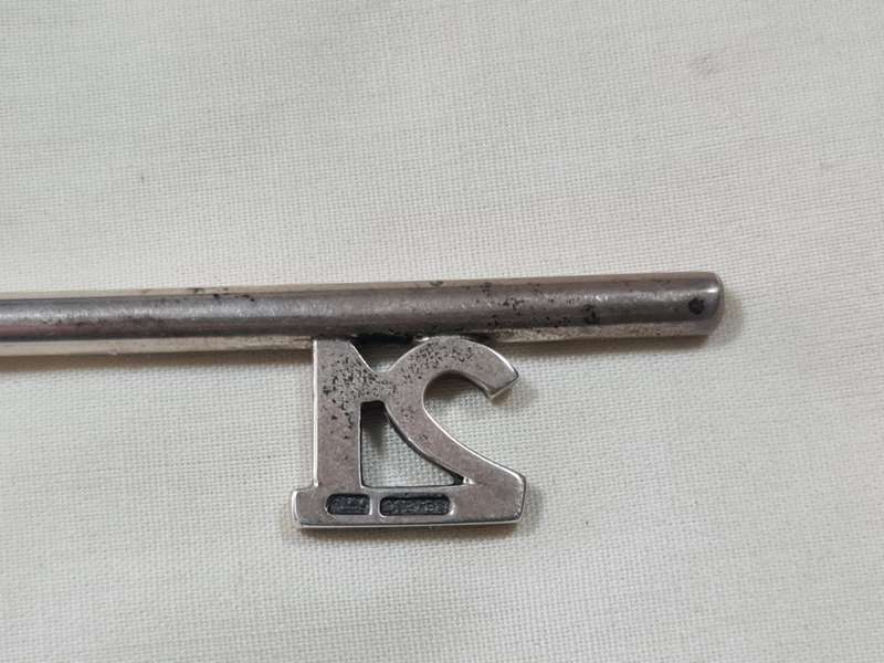 Silver 21 Birthday key