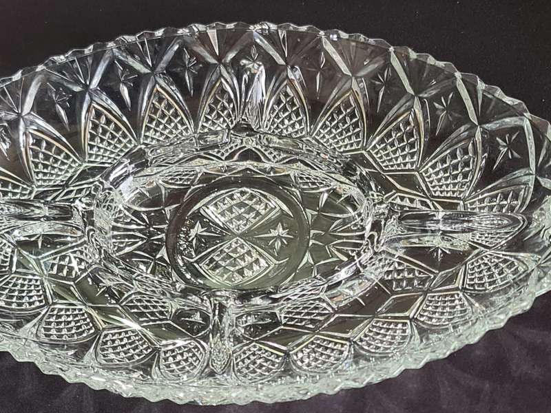 Retro 5 divider snack dish