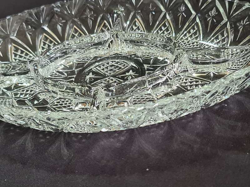 Retro 5 divider snack dish