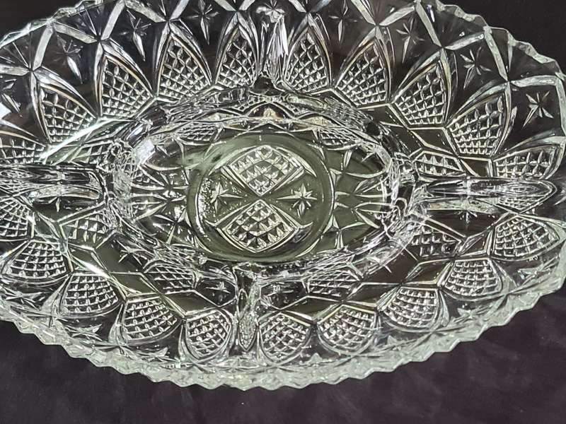 Retro 5 divider snack dish