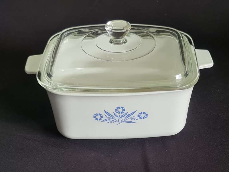 Blue Cornflower Corningware Bowl