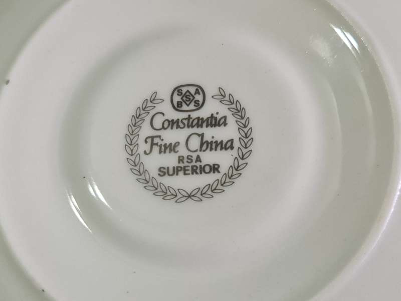 Constantia Fine China RSA Superior. Saucer