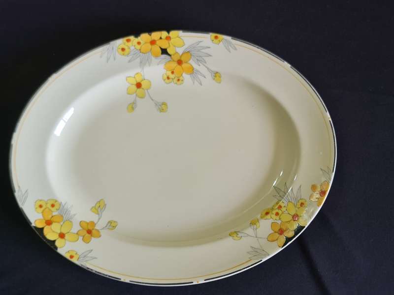 Crown Ducal Made in England platter