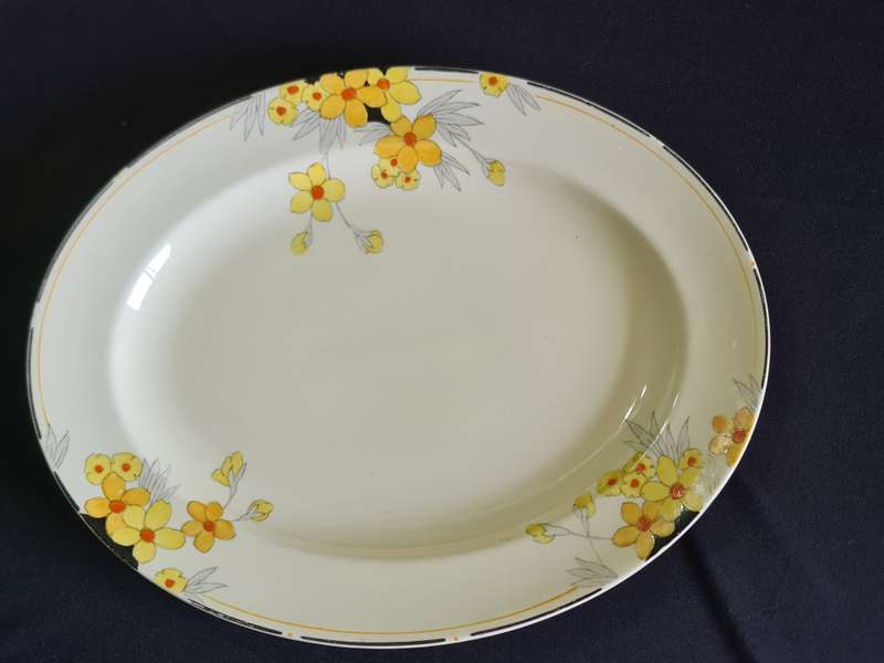 Crown Ducal Made in England platter