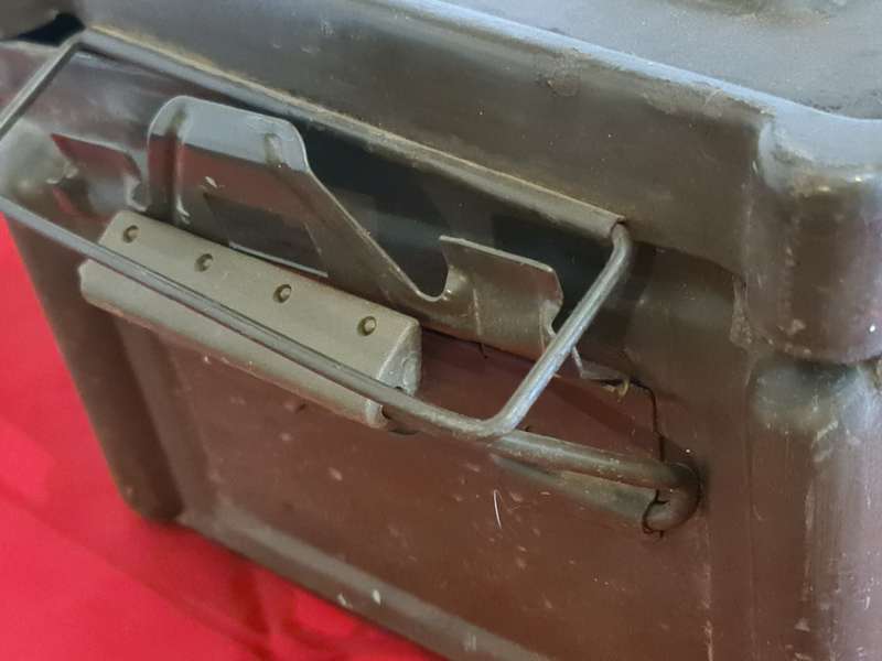 Circa 1970 Military Ammo Box SA
