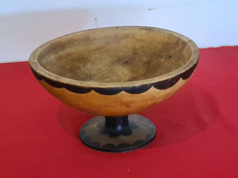 African wooden Fruit bowl