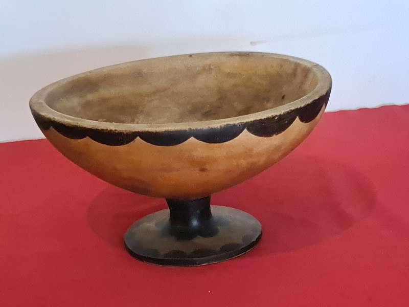 African wooden Fruit bowl