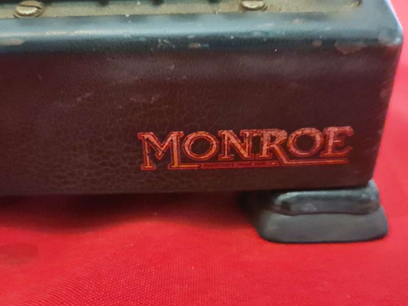 Monroe High Speed adding Calculater