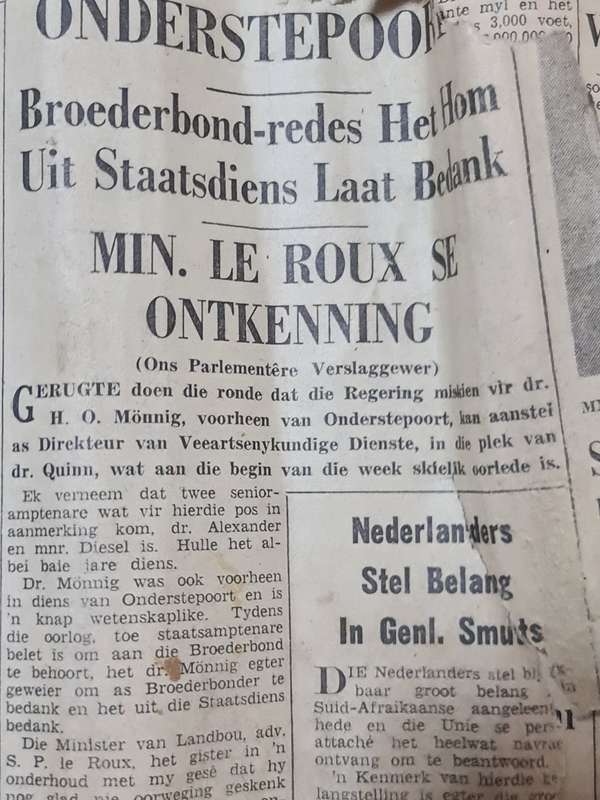 Die Suiderstem. Kaapstad, Saturday 25 Maart 1950 News Paper