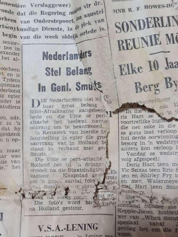 Die Suiderstem. Kaapstad, Saturday 25 Maart 1950 News Paper