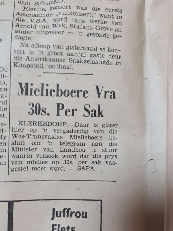 Die Suiderstem. Kaapstad, Saturday 25 Maart 1950 News Paper