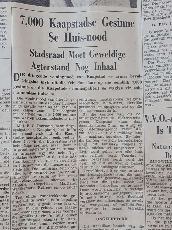Die Suiderstem. Kaapstad, Saturday 25 Maart 1950 News Paper